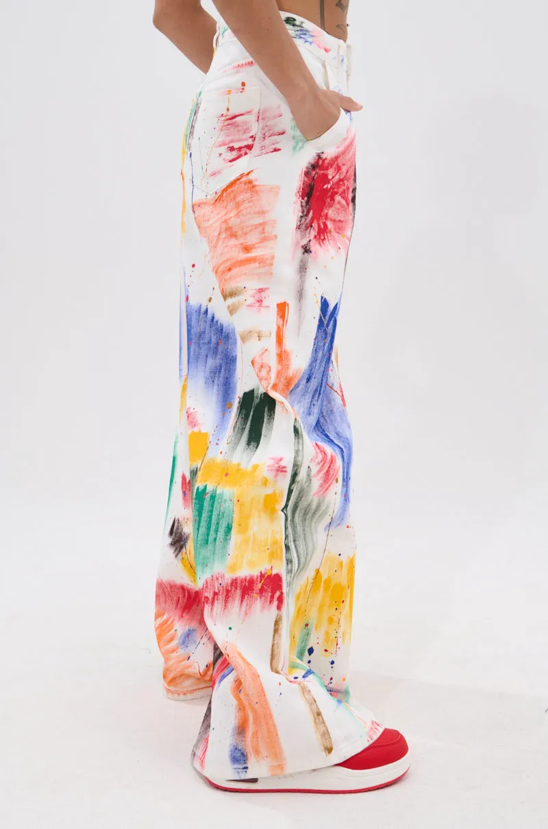 PAINTED ON RELAXED DENIM PANT sold by AKIRA product image thumbnail 4