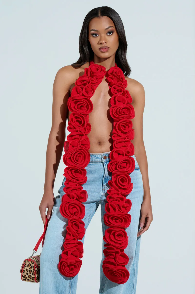 EXTREME LENGTHS ROSE NECKLACE sold by AKIRA product image thumbnail 2