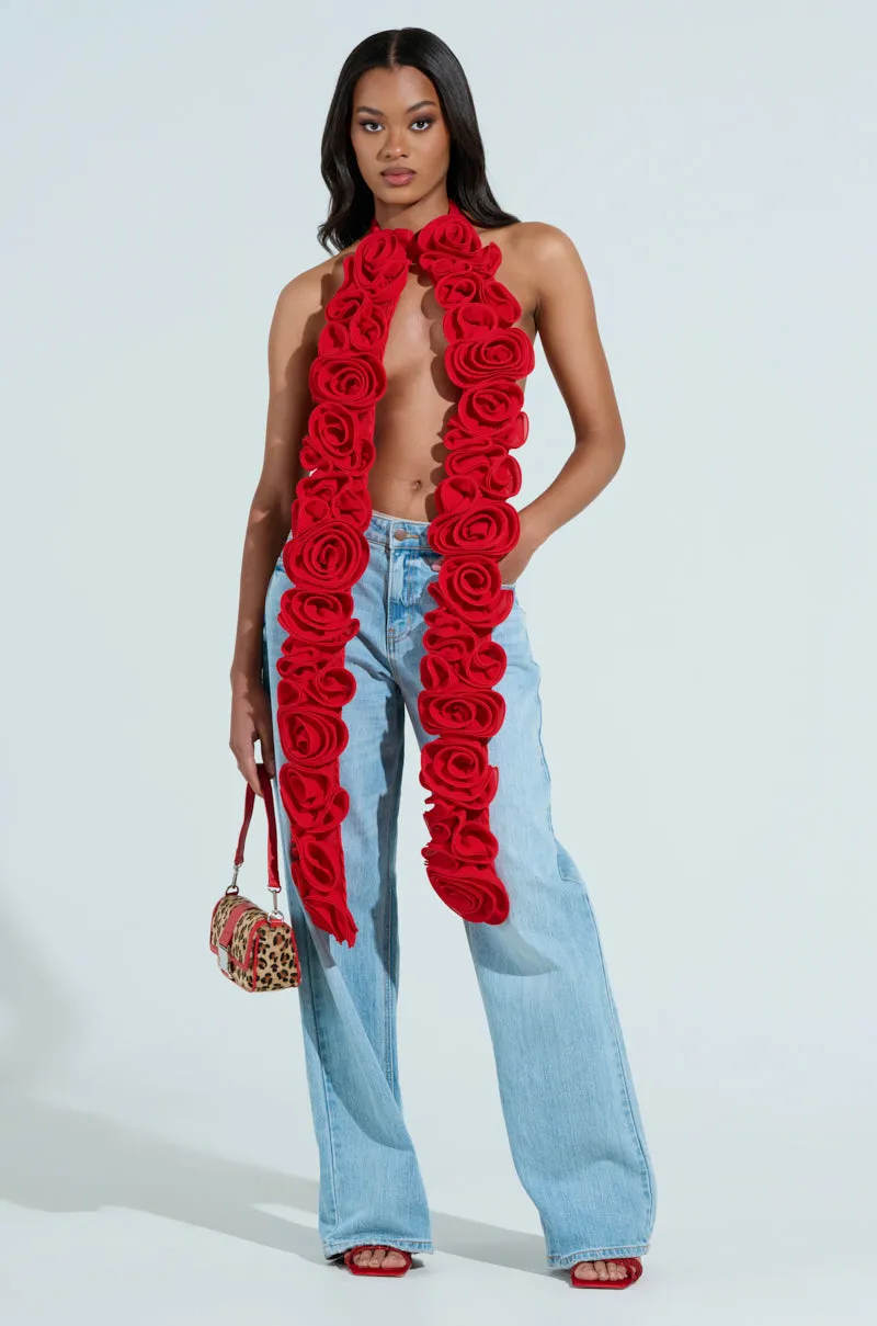 EXTREME LENGTHS ROSE NECKLACE sold by AKIRA product image thumbnail 3