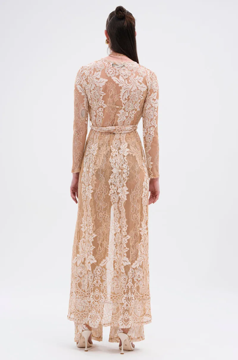 RESORT VIBES LONG LACE CARDIGAN sold by AKIRA product image thumbnail 5