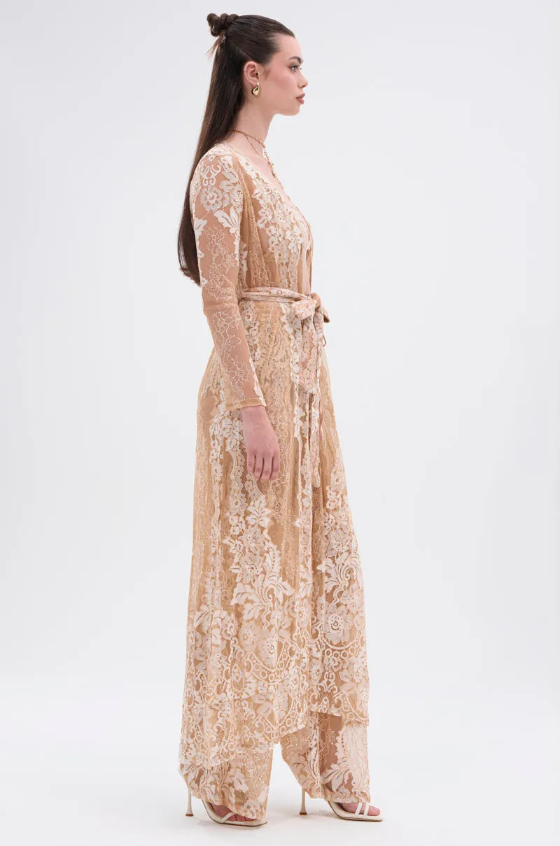 RESORT VIBES LONG LACE CARDIGAN sold by AKIRA product image thumbnail 4