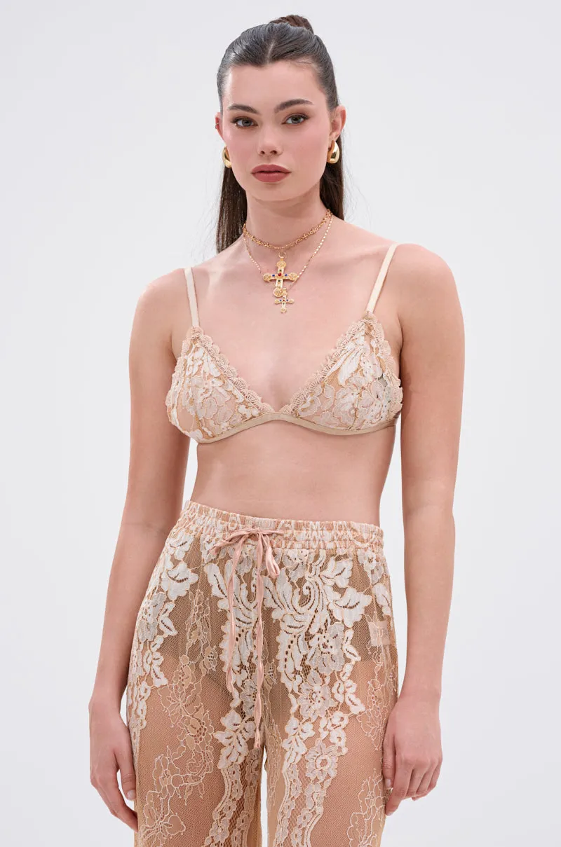 RESORT VIBES BRA TOP sold by AKIRA