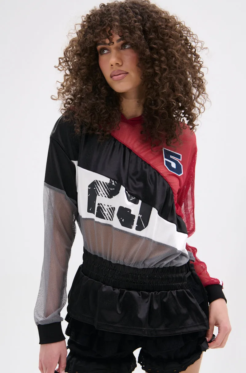 INDECISIVE MULTICOLOR HOODIE sold by AKIRA product image thumbnail 2