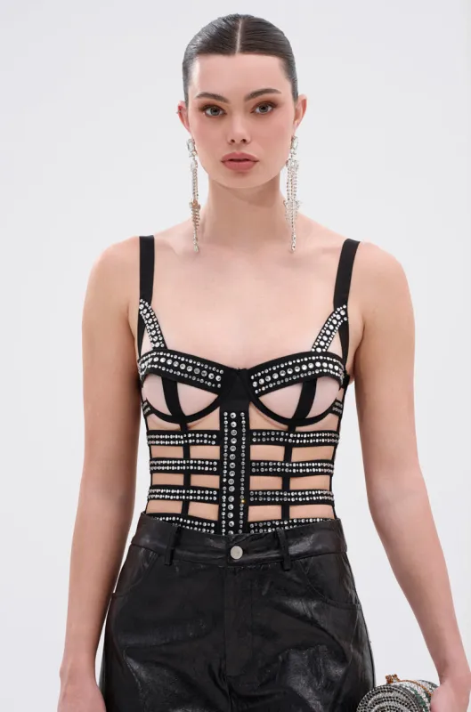 LALA BODYSUIT sold by AKIRA