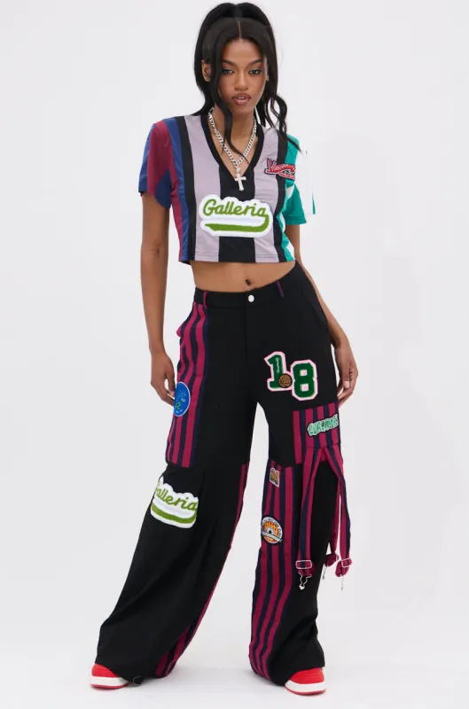HEAT UP THE STREET WIDE LEG PANT sold by AKIRA