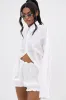 SHAR BUTTON DOWN WITH SIDE TIES sold by AKIRA
