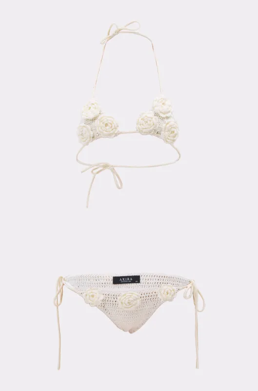 CROCHET BEAUTY SWIMSUIT sold by AKIRA