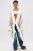 BORN LIKE THIS FRINGE DETAIL LONG CARDIGAN sold by AKIRA