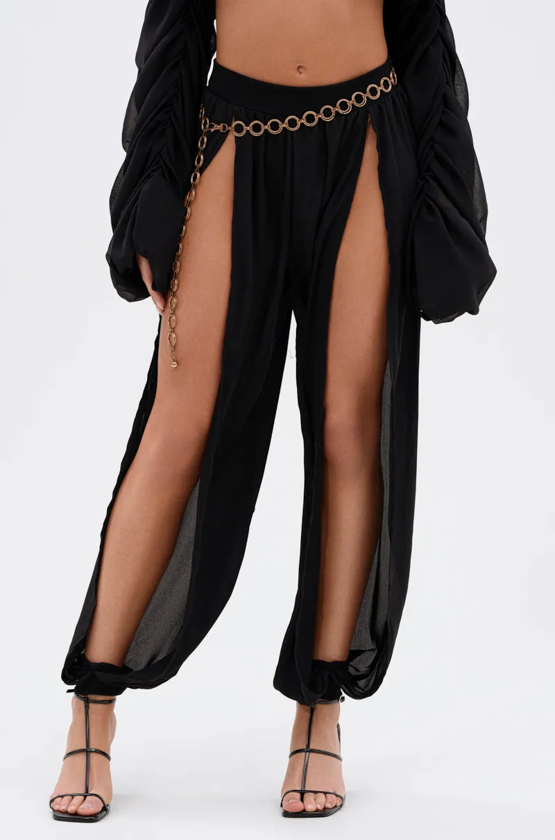 COOL WITH ME JOGGER WITH FRONT SLITS sold by AKIRA product image thumbnail 2