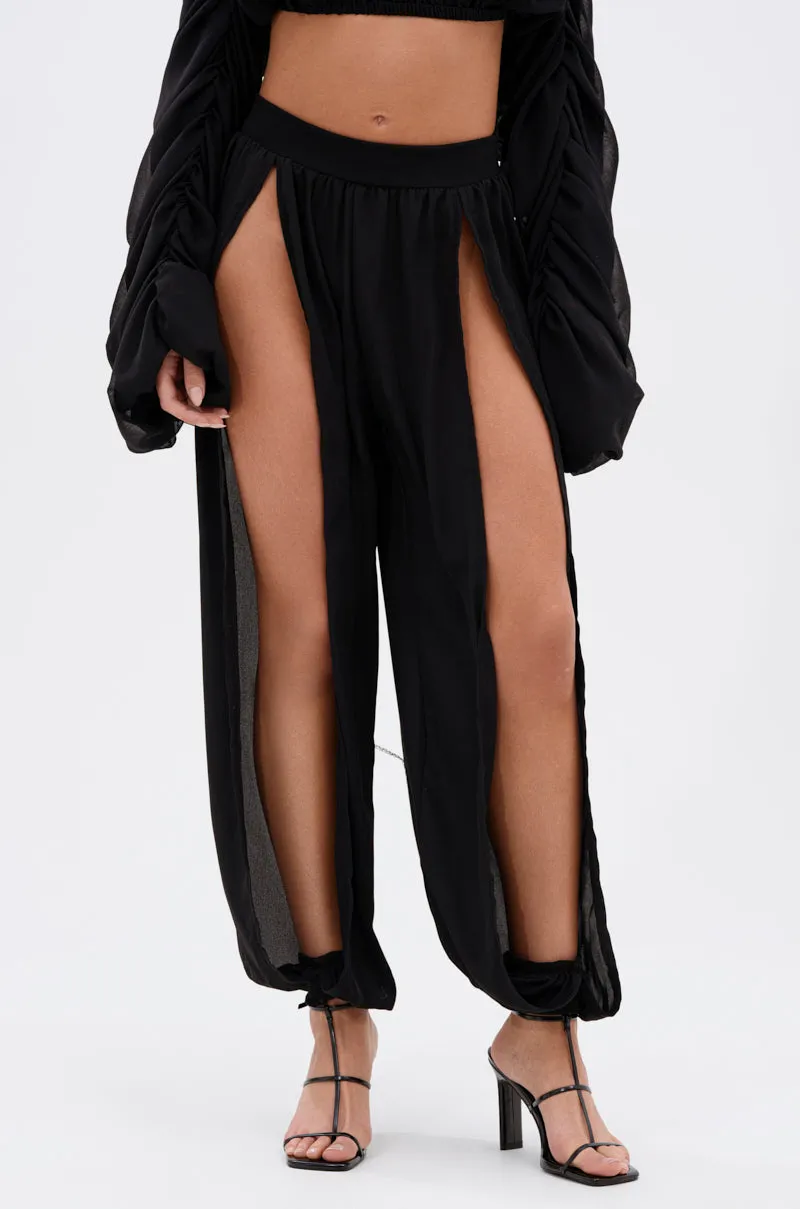 COOL WITH ME JOGGER WITH FRONT SLITS sold by AKIRA product image thumbnail 3