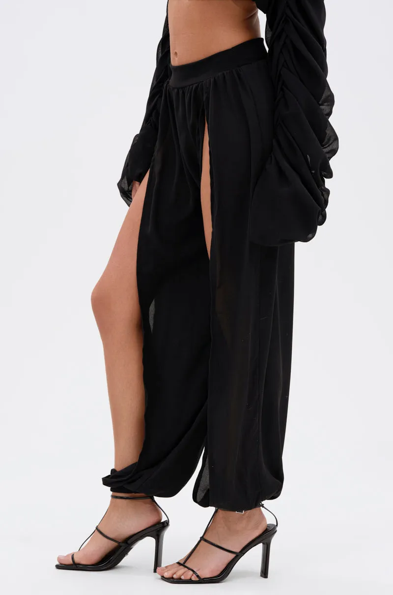 COOL WITH ME JOGGER WITH FRONT SLITS sold by AKIRA product image thumbnail 5