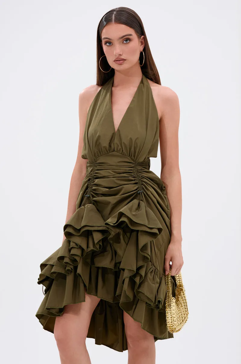 COOL GIRLS CLUB RUCHED MINI DRESS sold by AKIRA product image thumbnail 2