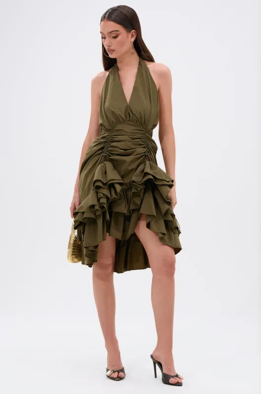 COOL GIRLS CLUB RUCHED MINI DRESS sold by AKIRA