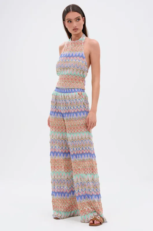 TAKE ME TO MIAMI PALAZZO PANT sold by AKIRA