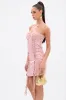 FAR FROM CASUAL SATIN MINI DRESS sold by AKIRA