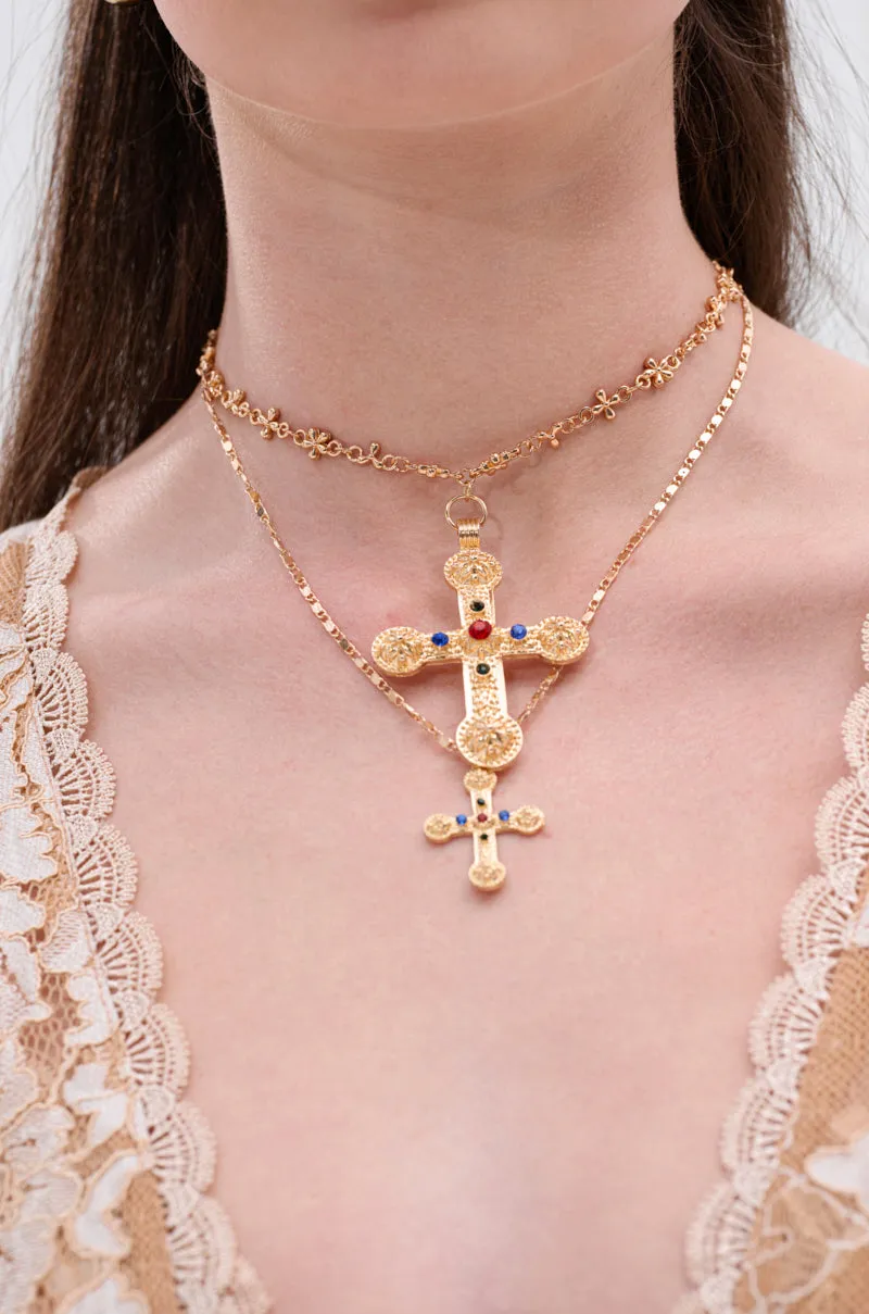 LAYERED UP NECKLACE sold by AKIRA product image thumbnail 2