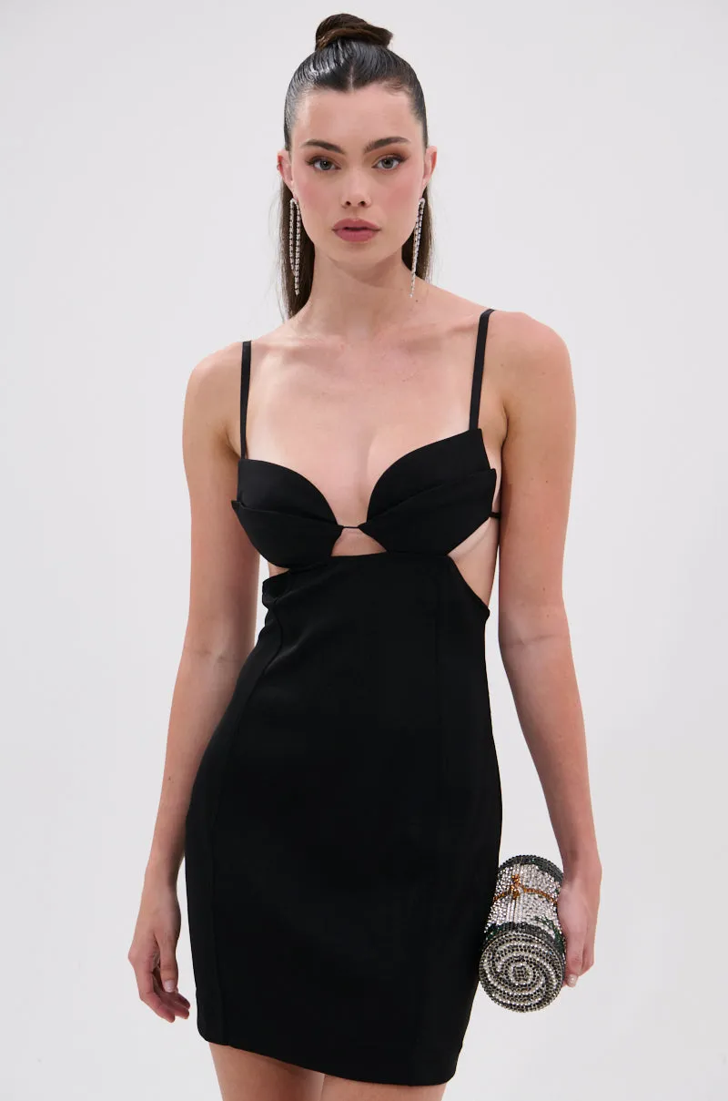 MIAMI NIGHTS MINI DRESS WITH CUTOUTS sold by AKIRA product image thumbnail 2