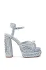AZALEA WANG SOMETHING BLUE CHUNKY SANDAL sold by AKIRA