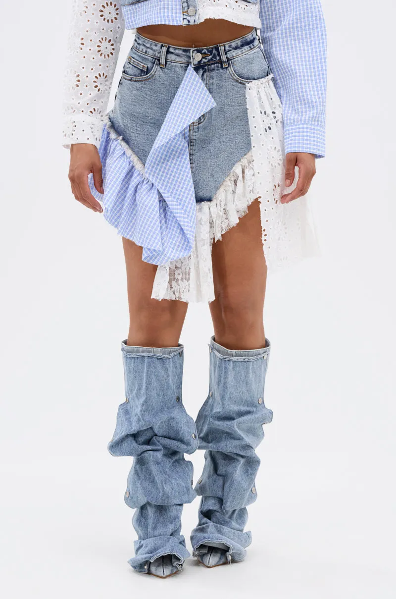 LET'S HAVE FUN MINI SKIRT sold by AKIRA product image thumbnail 2