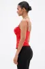 EXQUISITE SATIN LACE CORSET sold by AKIRA