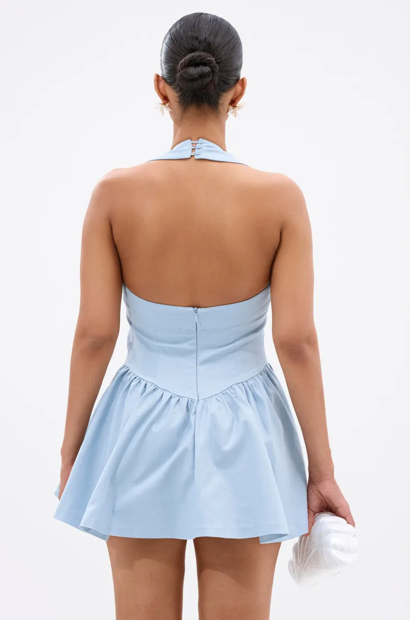 LAKIN HALTER MINI DRESS sold by AKIRA product image thumbnail 4