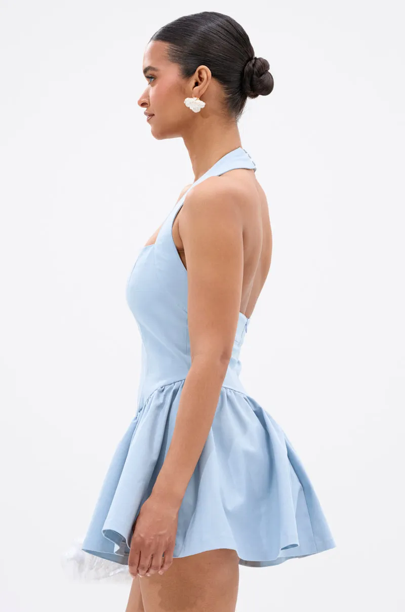 LAKIN HALTER MINI DRESS sold by AKIRA product image thumbnail 3