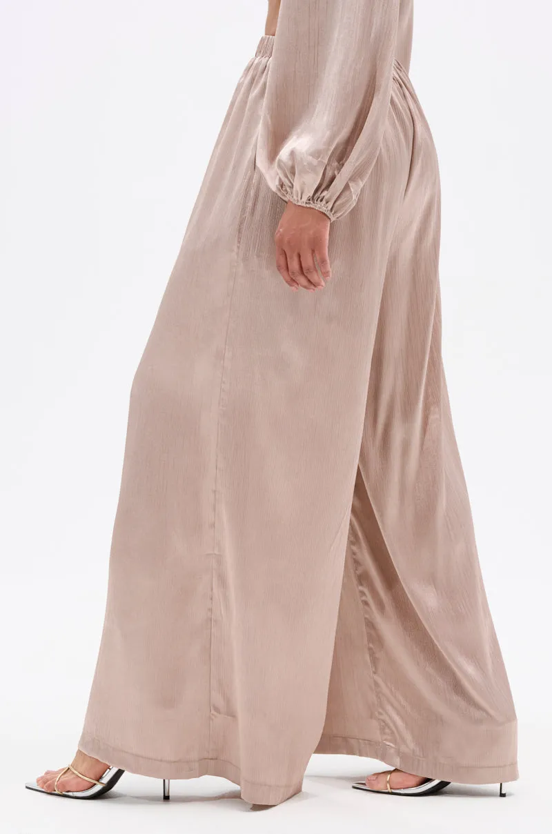 ELEGLANT WIDE LEG PALAZZO PANT sold by AKIRA product image thumbnail 4