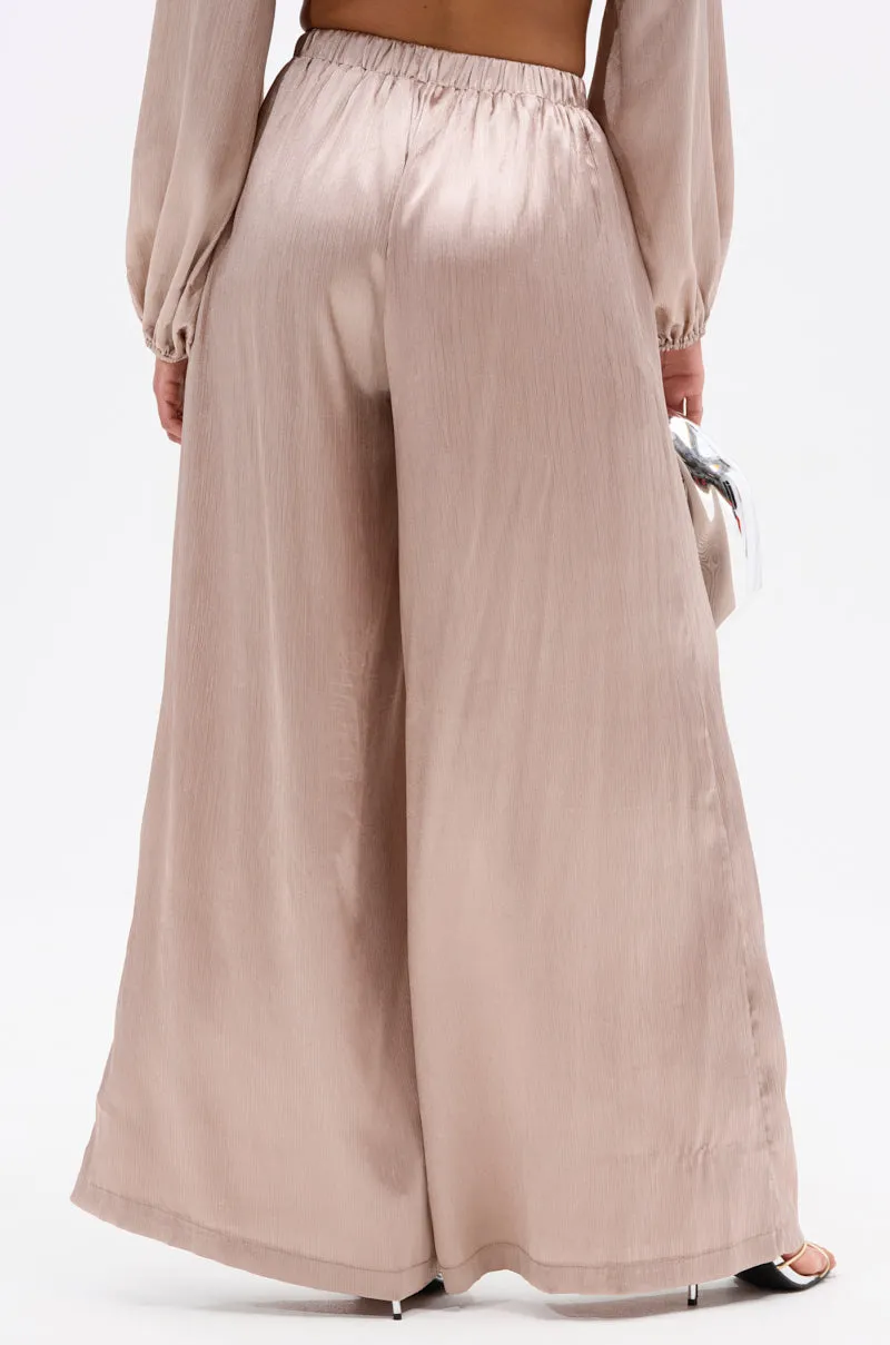 ELEGLANT WIDE LEG PALAZZO PANT sold by AKIRA product image thumbnail 5