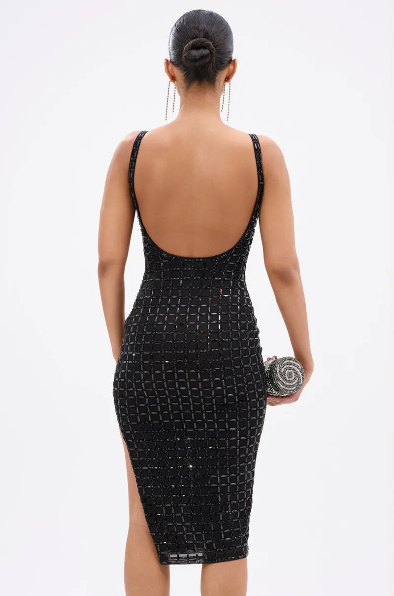 SHINING STAR MIDI DRESS sold by AKIRA product image thumbnail 5