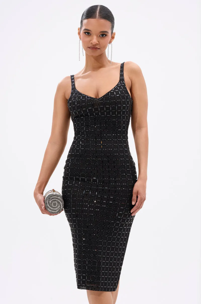 SHINING STAR MIDI DRESS sold by AKIRA product image thumbnail 2