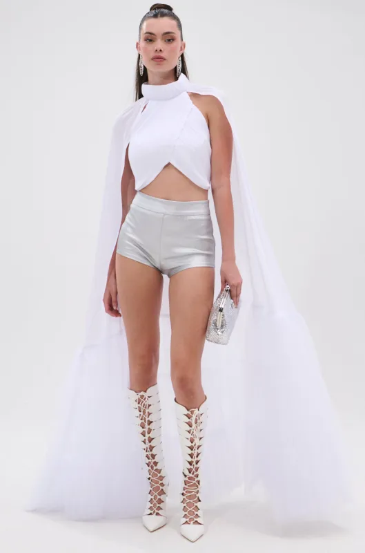 DONT WASTE MY TIME BLOUSE sold by AKIRA