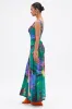 ALAIA PRINTED MAXI DRESS sold by AKIRA