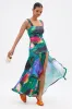 ALAIA PRINTED MAXI DRESS sold by AKIRA