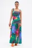 ALAIA PRINTED MAXI DRESS sold by AKIRA