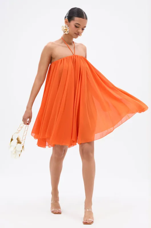 ARIANA CHIFFON SHIFT MINI DRESS sold by AKIRA