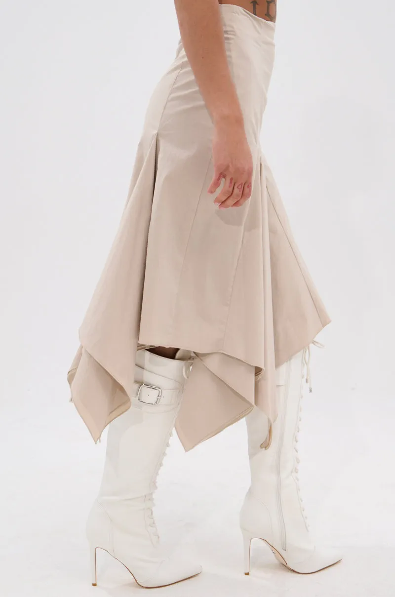 HANNAH MIDI SKIRT sold by AKIRA product image thumbnail 4