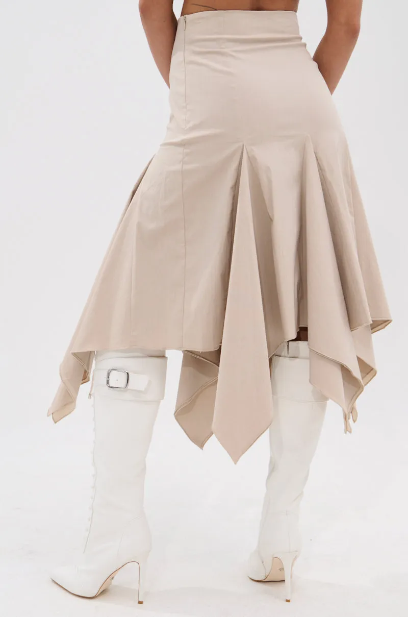 HANNAH MIDI SKIRT sold by AKIRA product image thumbnail 5