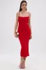 SHINE BRIGHT SLINKY MIDI DRESS sold by AKIRA