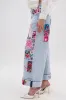 PICTURE PERFECT PATCHWORK DENIM JEANS sold by AKIRA