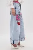 PICTURE PERFECT PATCHWORK DENIM JEANS sold by AKIRA