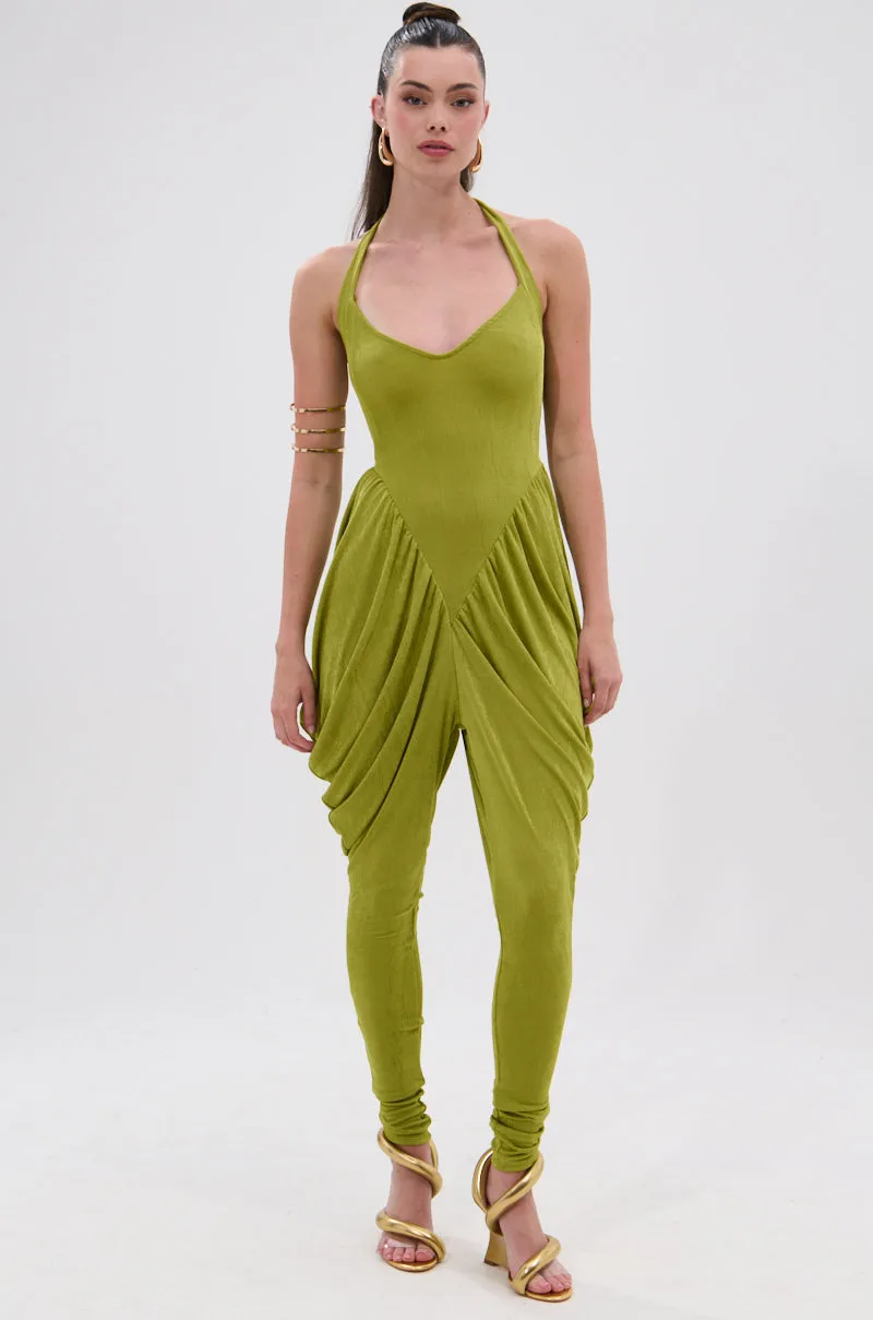 UP YOUR GAME RUCHED JUMPSUIT sold by AKIRA product image thumbnail 3