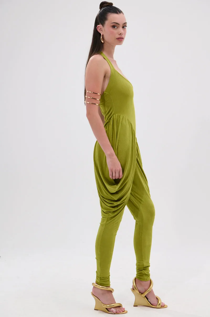 UP YOUR GAME RUCHED JUMPSUIT sold by AKIRA product image thumbnail 4