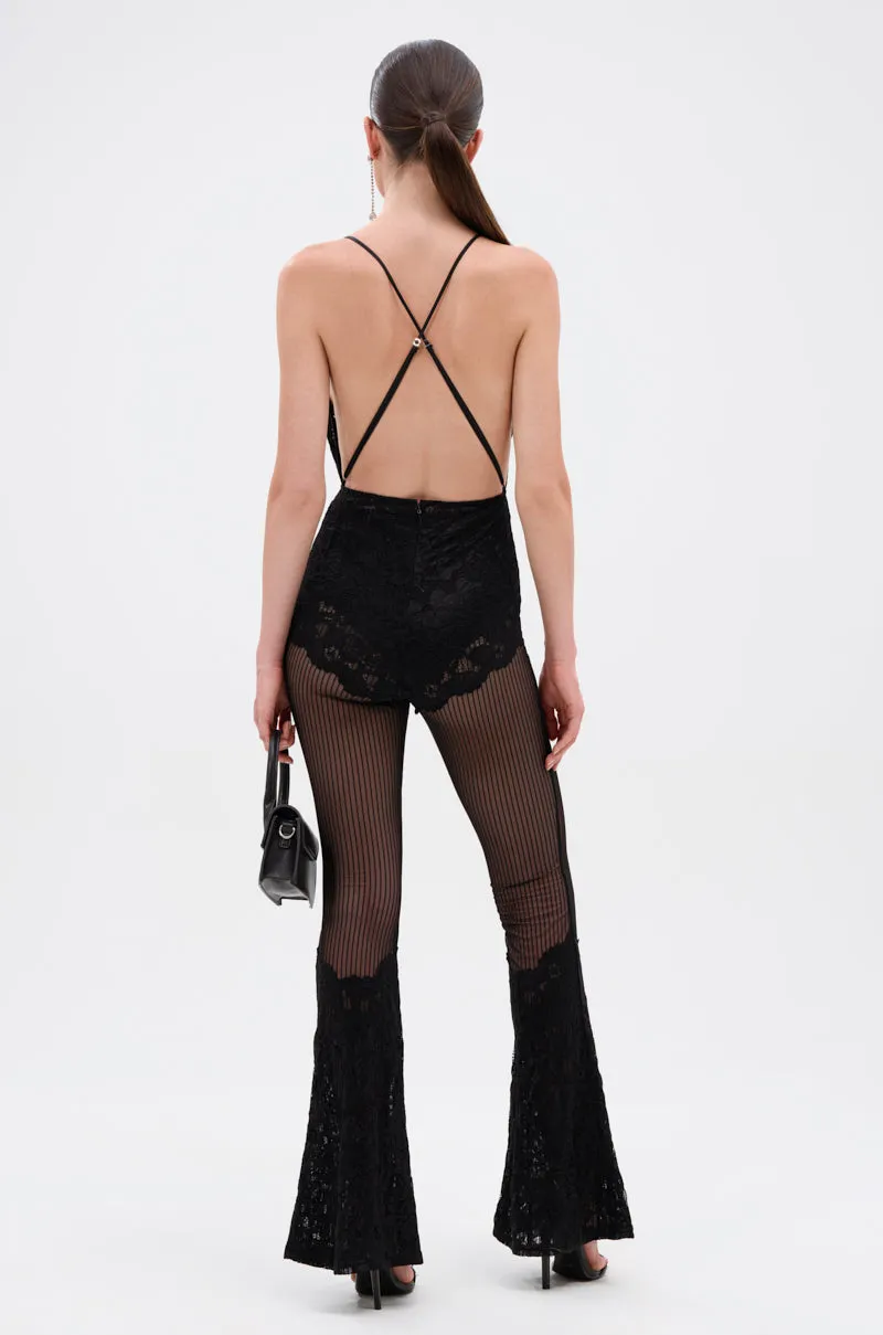 KEEP ON WALKIN MESH JUMPSUIT sold by AKIRA product image thumbnail 5