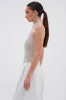 ALL SEASON RHINESTONE MOCK NECK TOP sold by AKIRA