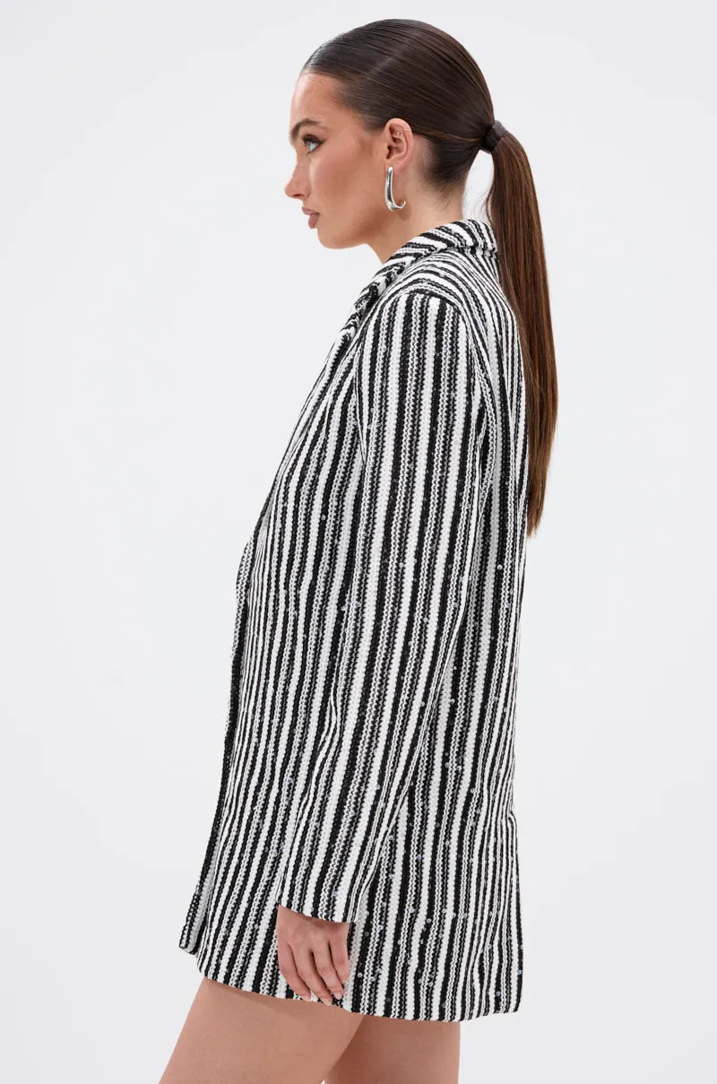 NORTH AVE CROCHET BLAZER sold by AKIRA product image thumbnail 5