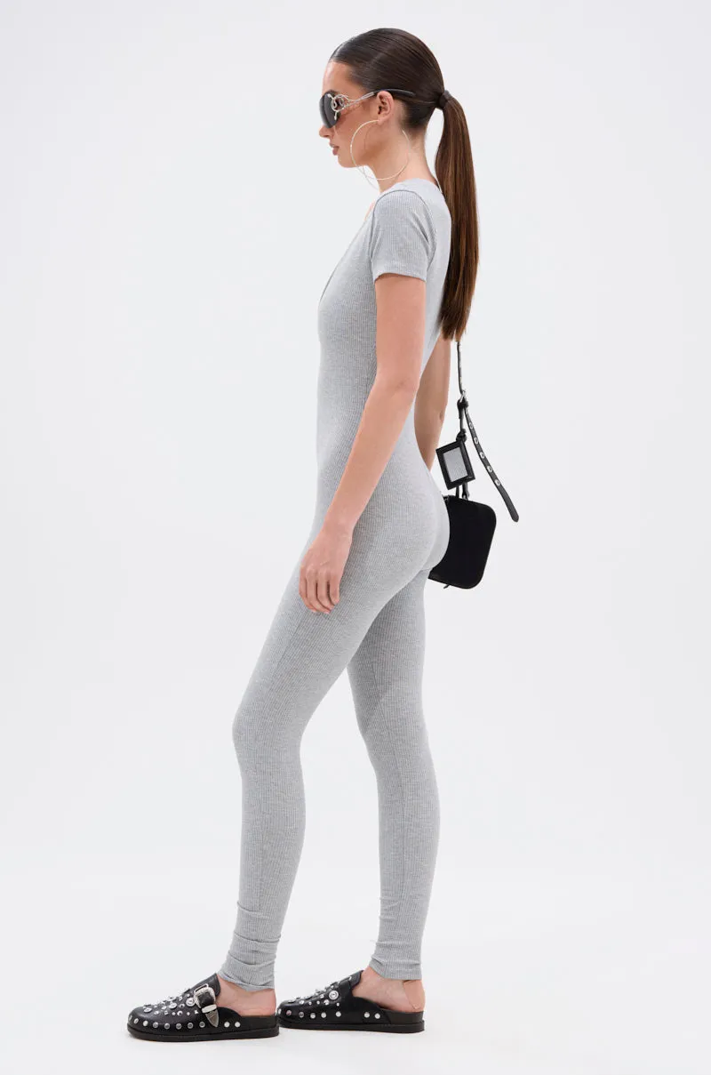 UNFORGETTABLE SHORT SLEEVE JUMPSUIT sold by AKIRA product image thumbnail 4