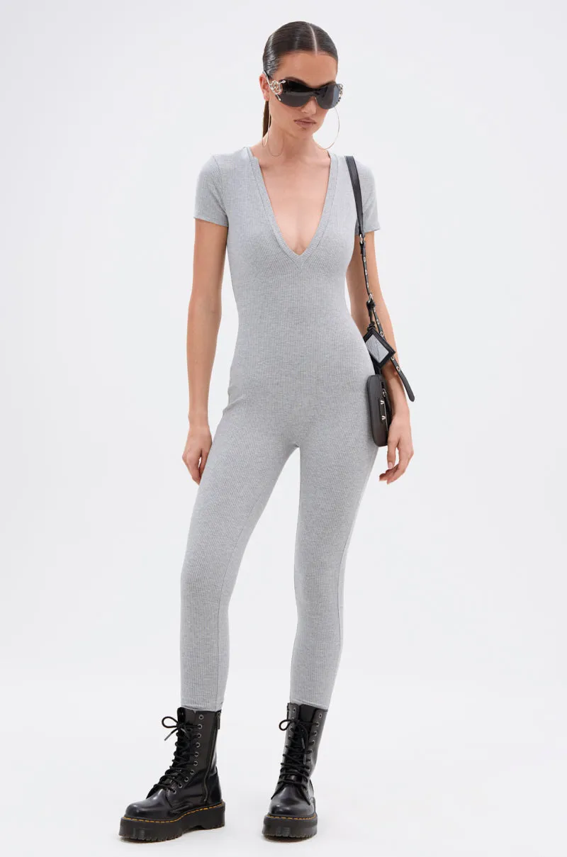 UNFORGETTABLE SHORT SLEEVE JUMPSUIT sold by AKIRA product image thumbnail 3