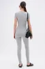 UNFORGETTABLE SHORT SLEEVE JUMPSUIT sold by AKIRA