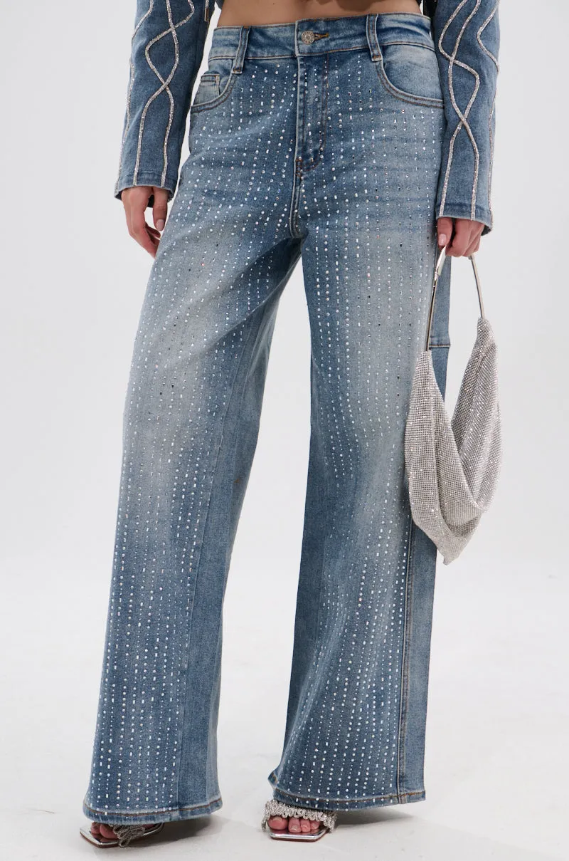 SPARKLE SHINE DENIM PANT sold by AKIRA product image thumbnail 2