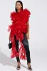 LOVER RUFFLE BLOUSE sold by AKIRA